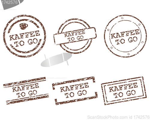 Image of Kaffee to go stamps
