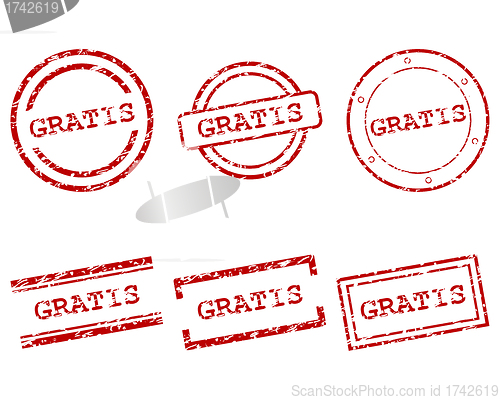 Image of Gratis stamps