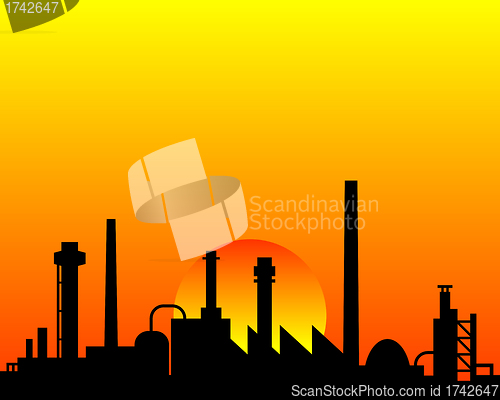 Image of Industrial background