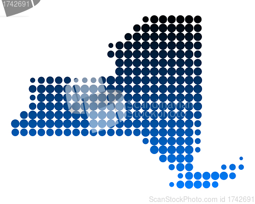 Image of Map of New York