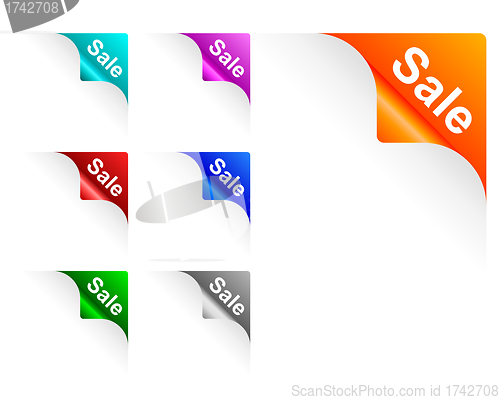 Image of Sale paper corner