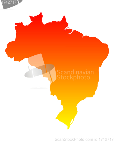 Image of Map of Brazil