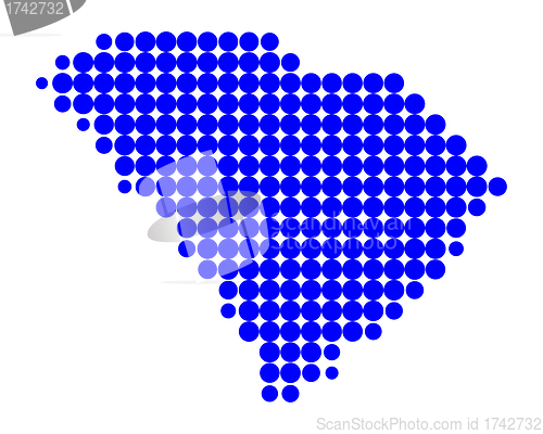 Image of Map of South Carolina