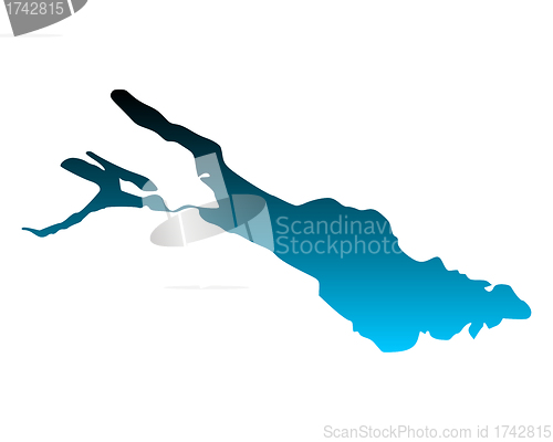 Image of Map of Lake Constance