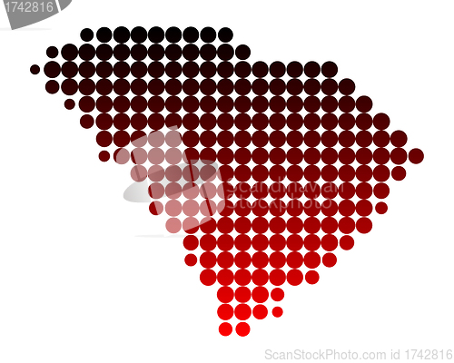 Image of Map of South Carolina