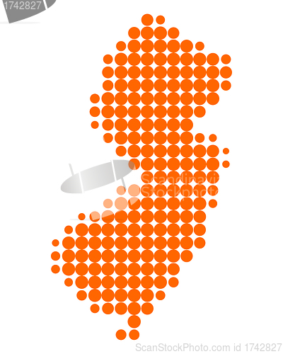 Image of Map of New Jersey