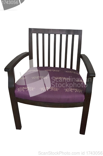 Image of purple chair