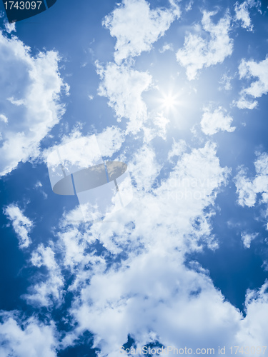 Image of bright sun