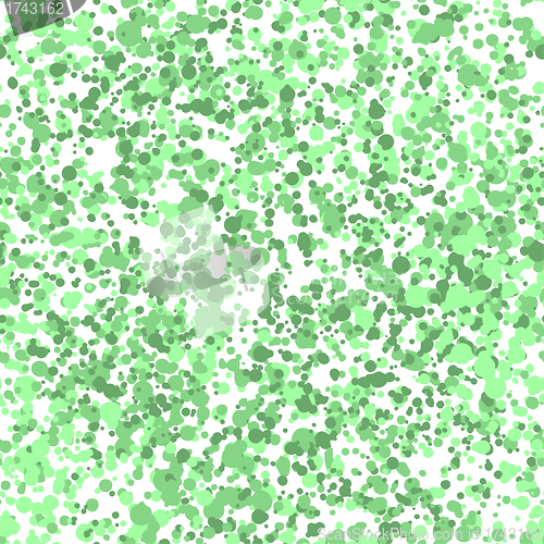 Image of vector seamless background with green squirted paint