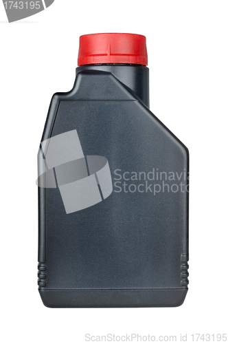 Image of plastic bottle for motor oil