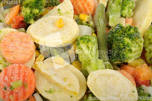 Image of frozen Vegetables