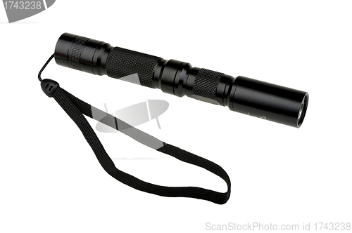 Image of flashlight with a strap