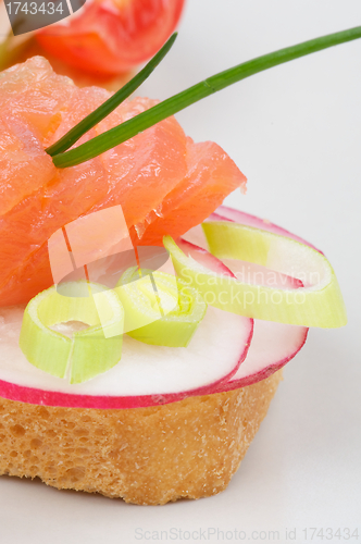 Image of Smoked Salmon appetizer