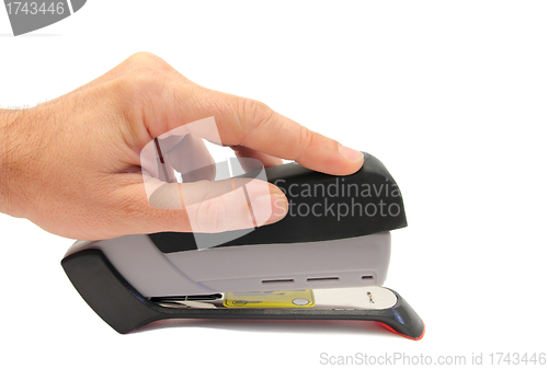 Image of hand stapler
