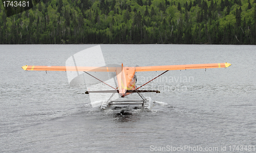 Image of orange plane