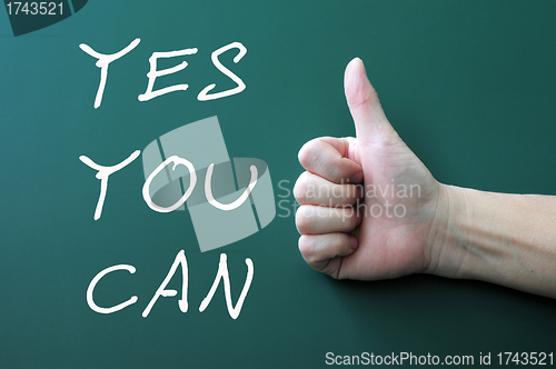 Image of Yes you can