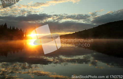Image of colorful sunrise