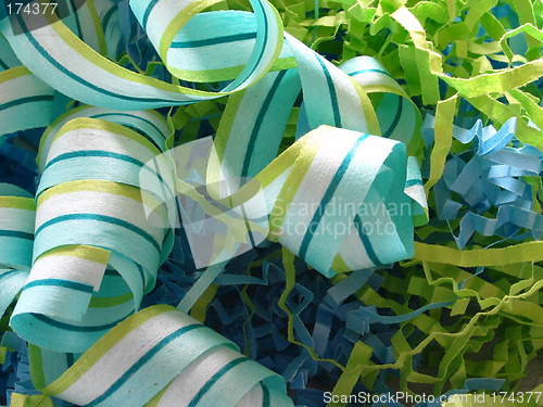 Image of Ribbon and Confetti