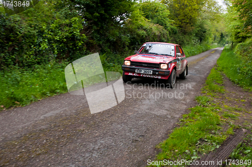 Image of S. Mcgirr driving Toyota Starlet