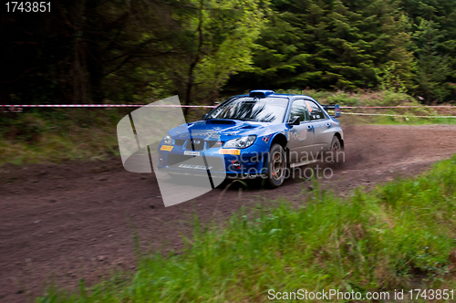 Image of M. Cairns driving Subaru Impreza