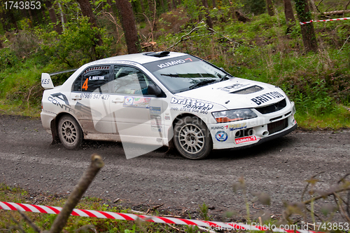 Image of C. Britton driving Subaru Impreza