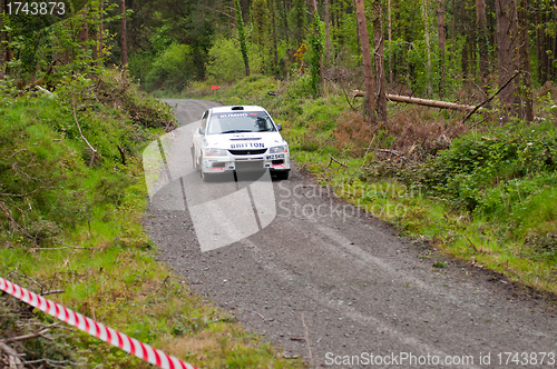 Image of C. Britton driving Subaru Impreza