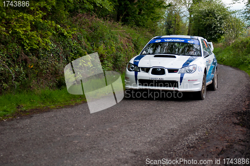 Image of S. Cullen driving Subaru Impreza