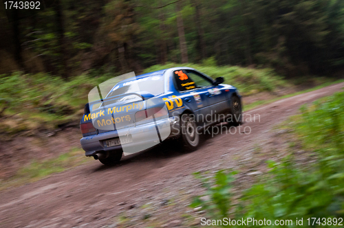 Image of D. Creedon driving Subaru Impreza