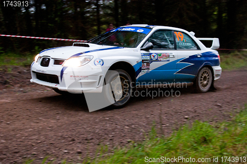 Image of S. Cullen driving Subaru Impreza