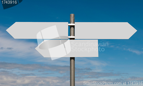 Image of Multidirectional sign