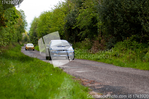 Image of D. Creedon driving Subaru Impreza