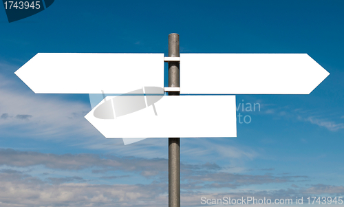 Image of Multidirectional sign
