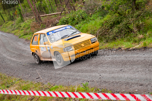 Image of P. Dohney driving Opel Corsa