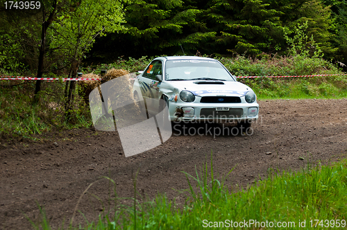 Image of J. Connors driving Subaru Impreza