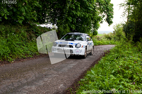 Image of J. Connors driving Subaru Impreza