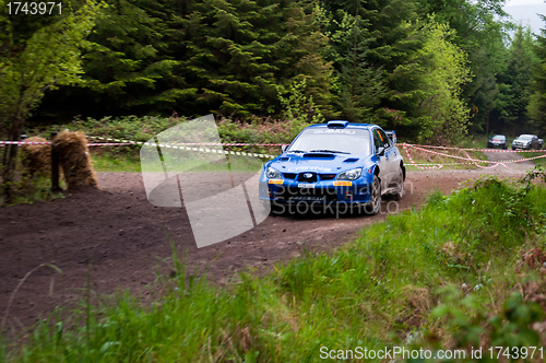 Image of M. Cairns driving Subaru Impreza