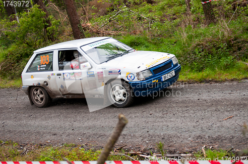 Image of J. Shinnors driving Opel Corsa