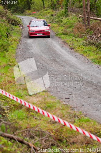 Image of S. Lane driving Toyota Corolla