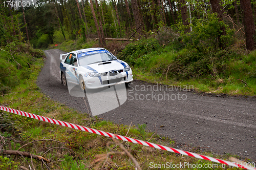 Image of S. Cullen driving Subaru Impreza