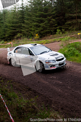 Image of C. Britton driving Subaru Impreza