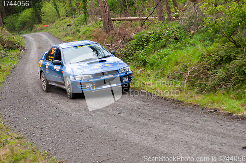 Image of D. Creedon driving Subaru Impreza