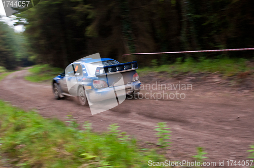 Image of M. Cairns driving Subaru Impreza