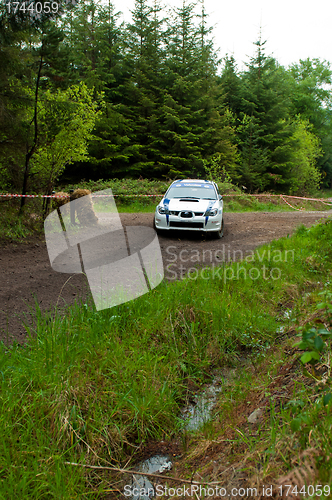 Image of S. Cullen driving Subaru Impreza