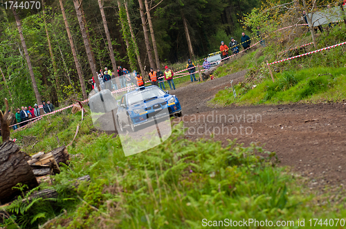 Image of M. Cairns driving Subaru Impreza