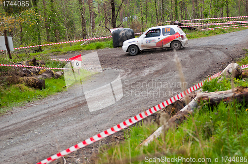 Image of D. Nagle driving Nissan Micra