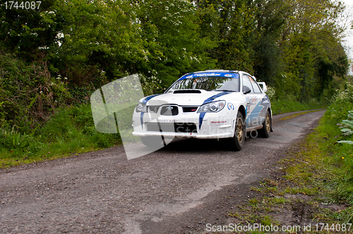 Image of S. Cullen driving Subaru Impreza