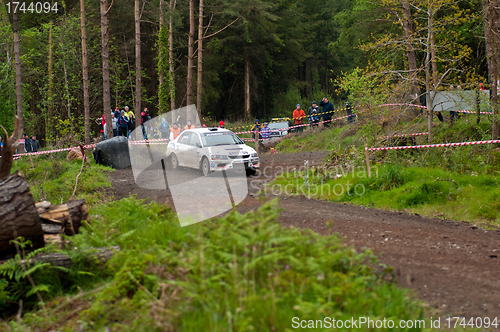 Image of C. Britton driving Subaru Impreza