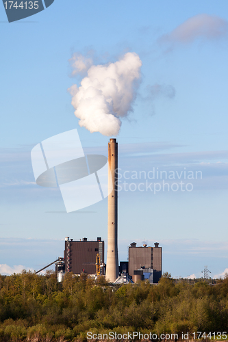 Image of Smoking Chimney Power Plant