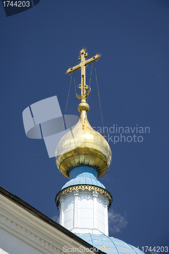 Image of Golden dome of the Orthodox church