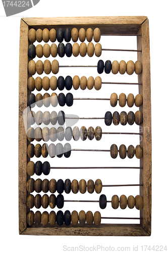 Image of Old wooden abacus